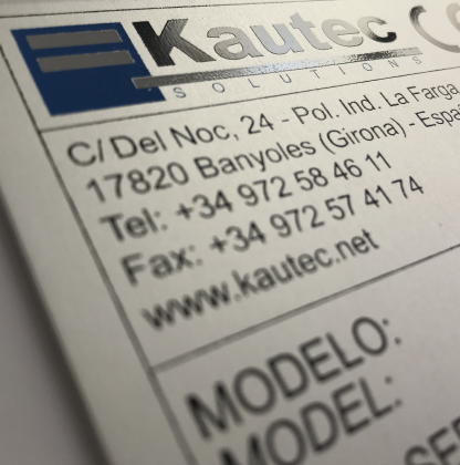 impressio plaques caracteristiques identificatives