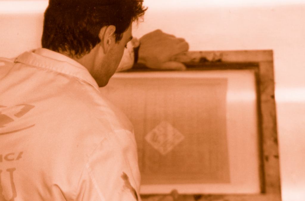 pantalla serigrafia industrial 1992