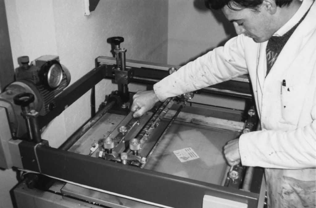 serigrafia industrial visual printing 1992